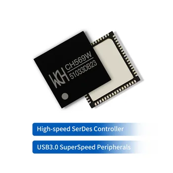 CH569 32-разрядный RISC-V USB3.0 Сверхскоростной интерфейс MCU 5 шт./лот