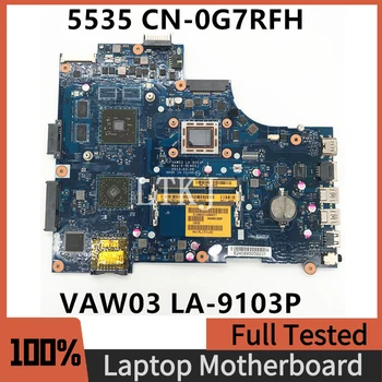 Бесплатная доставка Материнская плата для ноутбука M531R 5535 Материнская плата CN-0G7RFH 0G7RFH G7RFH VAW03 LA-9103P С процессором A4-5145M 100% Полностью протестирована