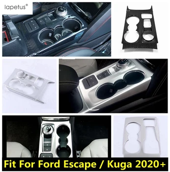 Комплект для ремонта интерьера Lapetus, пригодный для Ford Escape/Kuga 2020 - 2023, Коробка передач, Панель переключения передач, Декоративная рамка, отделка крышки