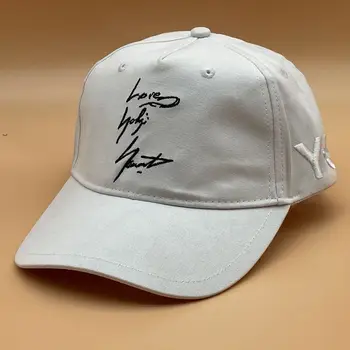 Бейсбольная кепка Y3, Трендовая повседневная кепка с фирменной вышивкой Для мужчин и женщин, Летняя кепка с изогнутыми полями, солнцезащитный козырек