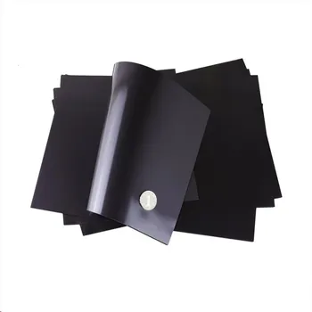 Магнитный лист формата А4, фотографии и картинки на холодильник, черная магнитная накладка, магнит для резки, технология штамповки 0.3/0.5/1/2 мм.