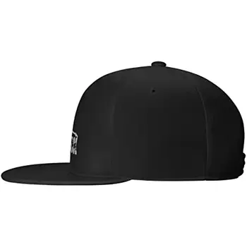 Рок-Гитара Музыкальная Бейсболка Trucker Hat Хип-Хоп Snapback Шляпа Классическая Клетчатая Плоская Бейсболка Черные Кепки S для Мужчин Повседневная