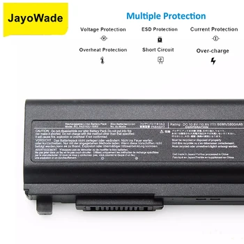 JayoWade PA5162U Аккумулятор для ноутбука Toshiba Portege R30 R30-A PA5162U-1BRS PABAS277 10,8 V 5800mAh 66WH Японские Ячейки PA5162U