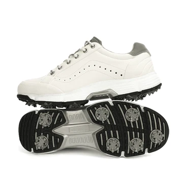 Профессиональная обувь для гольфа для мужчин, 2021, Новые шипы, спортивные кроссовки для гольфа, Большой Размер, США 7-14, Брендовые уличные кроссовки для гольфа, мужские