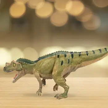 Реалистичные фигурки динозавра Юрского периода Карнотавра, модель Dinossauro Toys, Развивающая игрушка для детей, коллекционный подарок в виде динозавра