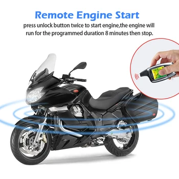 Универсальный двухсторонний запуск двигателя мотоцикла и система безопасности мотоцикла