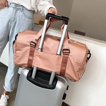 Портативные Складные Большие Дорожные сумки для хранения Одежды, обуви, сумки с верхней ручкой, Органайзеры для багажа, аксессуары для чемоданов